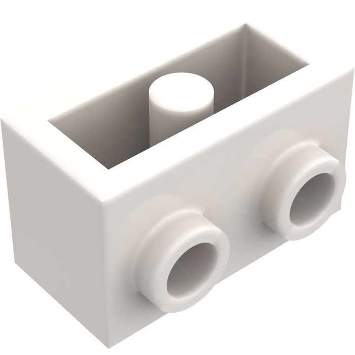 LEGO White Brick 1 x 2 with Studs on One Side (11211) | Brick Owl 