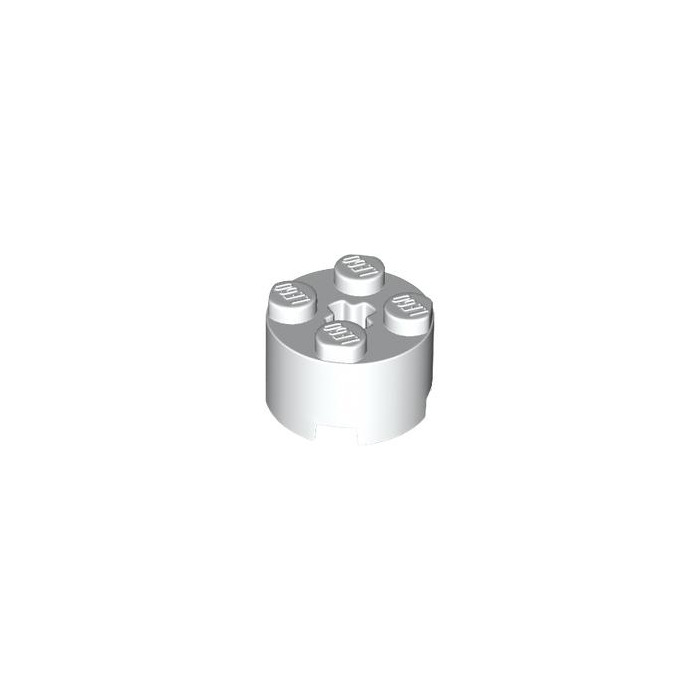LEGO White Brick 2 x 2 Round (3941 / 6143) | Brick Owl