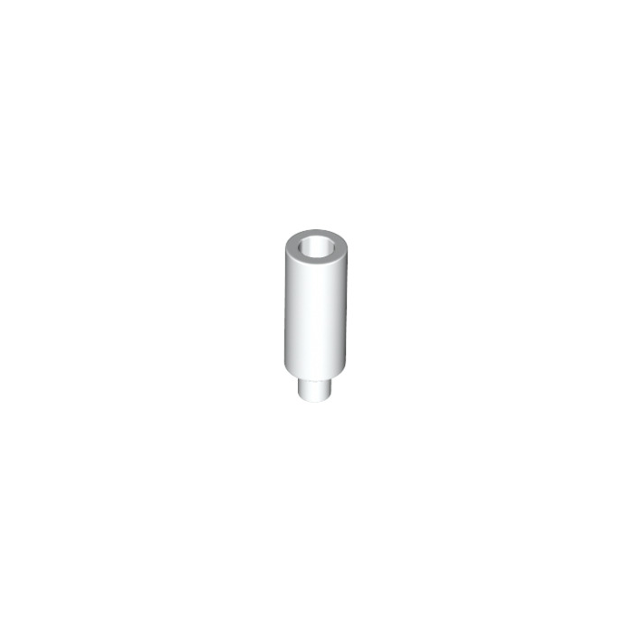LEGO Parts QTY 5 White Minifigure Utensil Candle No 37762