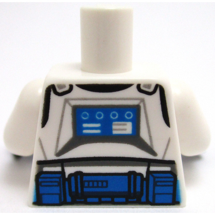 LEGO White Clone Officer - 501st Legion Minifig Torso (76382) | Brick ...