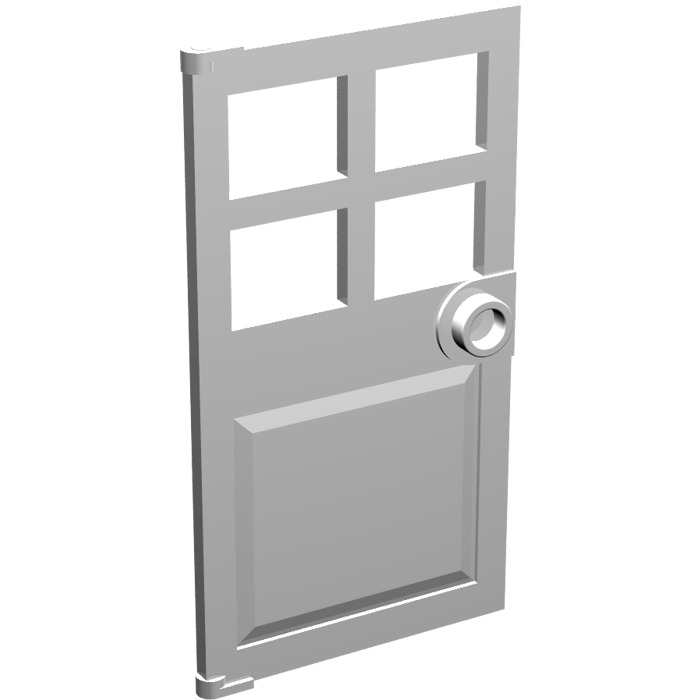 Details about   LEGO 60623 Door 1x4x6 with 4 Panes and Stud Handle x1