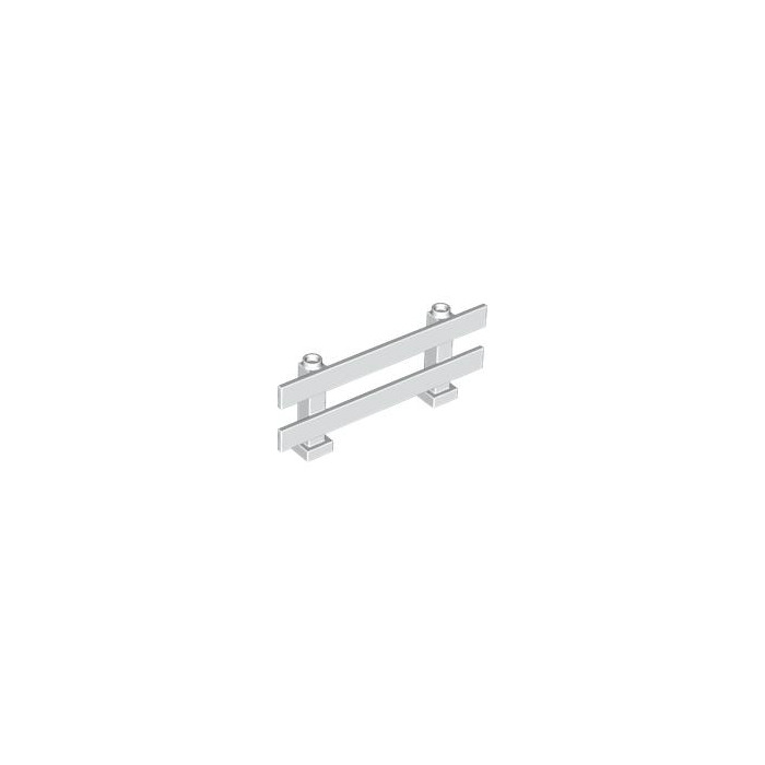 LEGO fence stable city wall barrier 1 x 8 x 2  2/3 Part 6079 qty 1 White Ref:D87