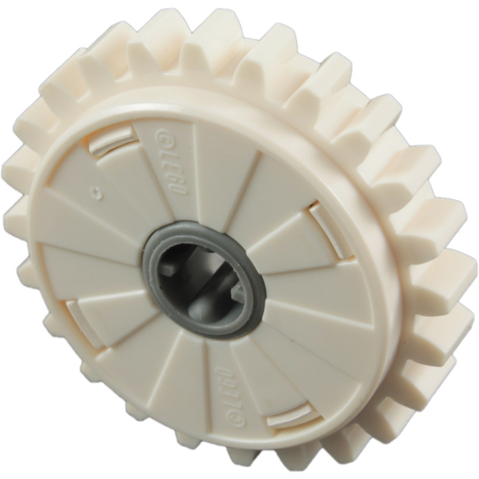 Technic 24 Tooth Clutch White x 1 Gears NEW LEGO 