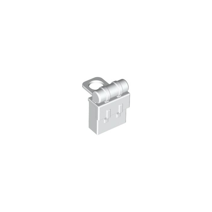 Lego 10 Stück Rucksack weiss für Minifiguren weiße Rucksäcke Tasche Neu 2524 
