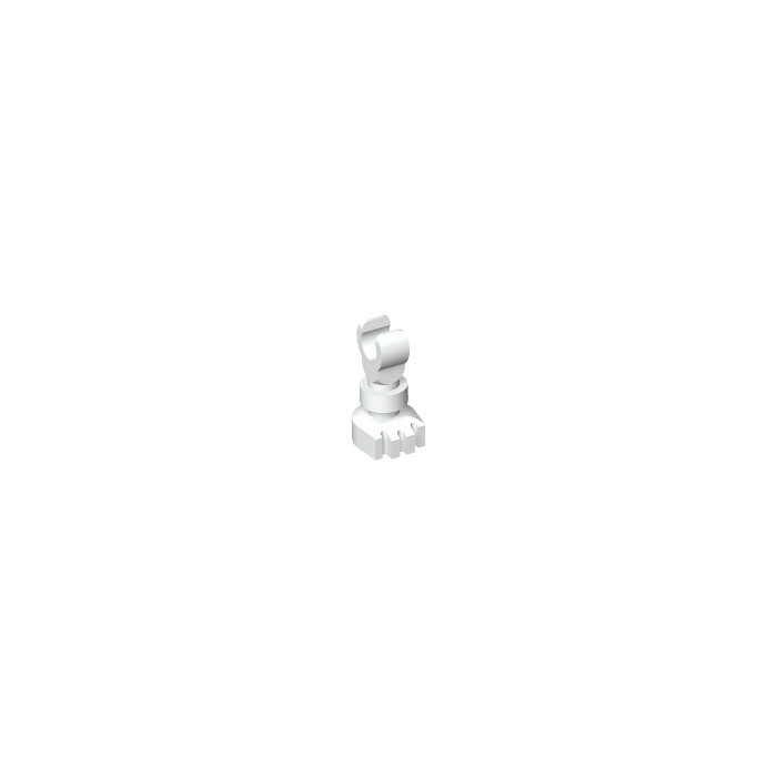 Lego Minifigur Skelett Bein weiß 