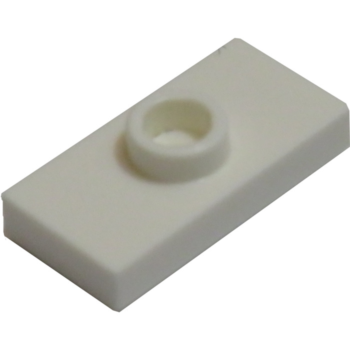 15573 Lego 1x2 Plate with 1 top stud Qty 12 White 