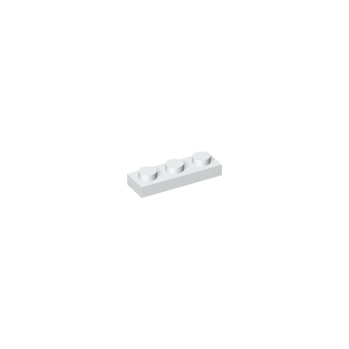 Lot of 2 Details about   NEW Lego WHITE 1x3 TILE 