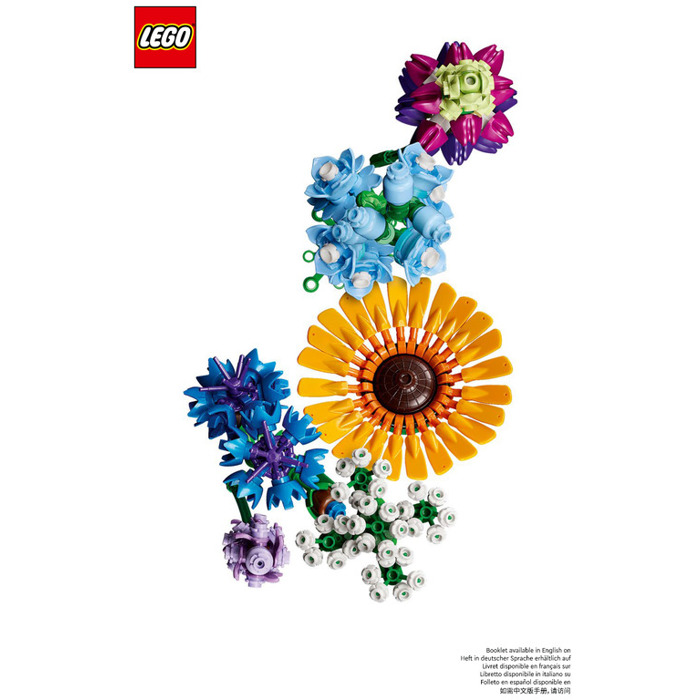 Lego Instructions Flower Bouquet