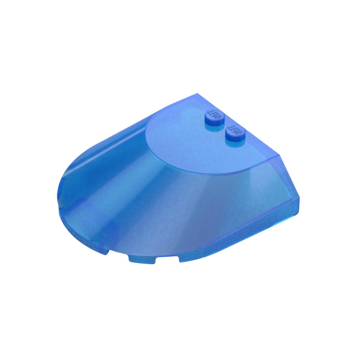 LEGO Windscreen 6 x 6 x 1.3 Curved (5475) | Brick Owl