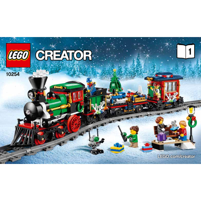 lego winter holiday train