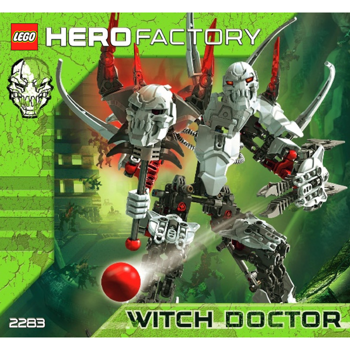 lego hero factory witch doctor