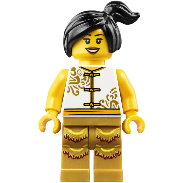 LEGO Woman In White Chinese Minifig Torso 76382 Comes In Brick Owl 