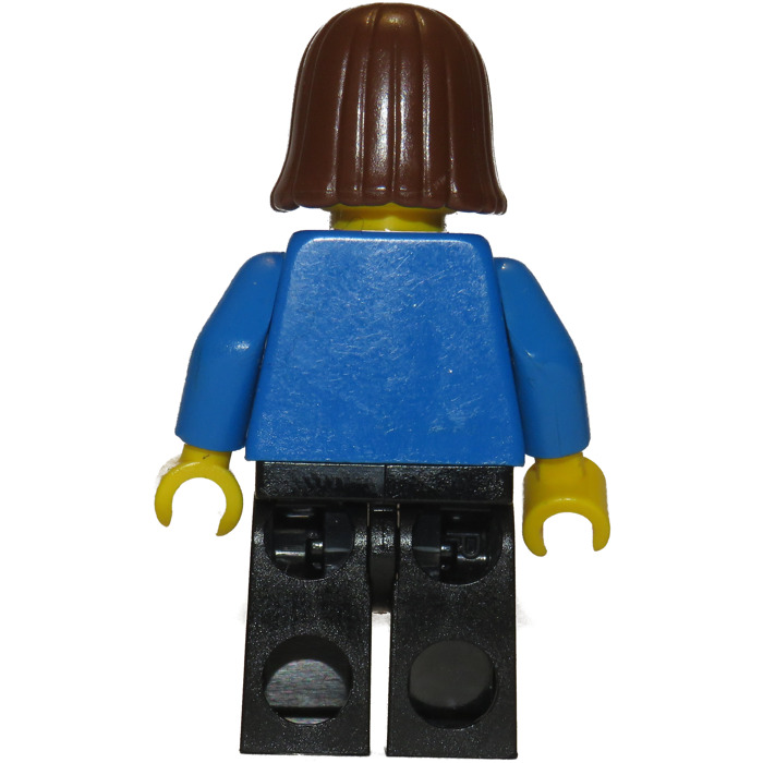 LEGO Woman with Blue Shirt Minifigure | Brick Owl - LEGO Marketplace
