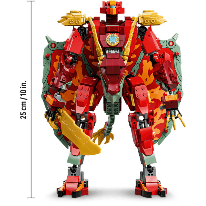LEGO Wyldfyre's Transforming Dragon Mech Set 71868 | Brick Owl