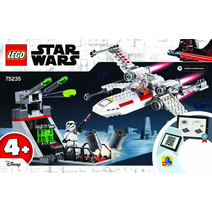 LEGO X-wing Starfighter Trench Run Set 75235 Instructions Set | Brick ...