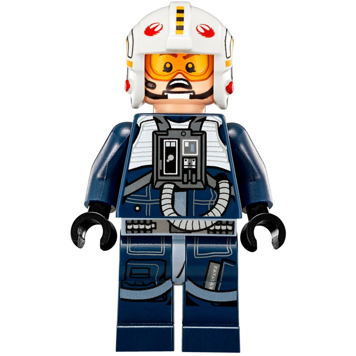 Minifiguras Lego Star Wars-raro un-wing Pilot 