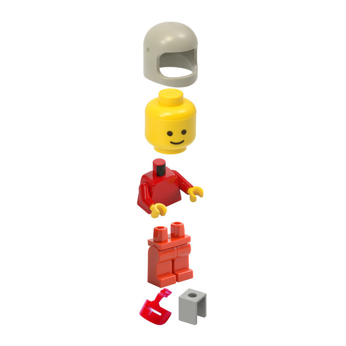 LEGO Yellow Castle Knight Red Cavalry Minifigure without Stickers ...