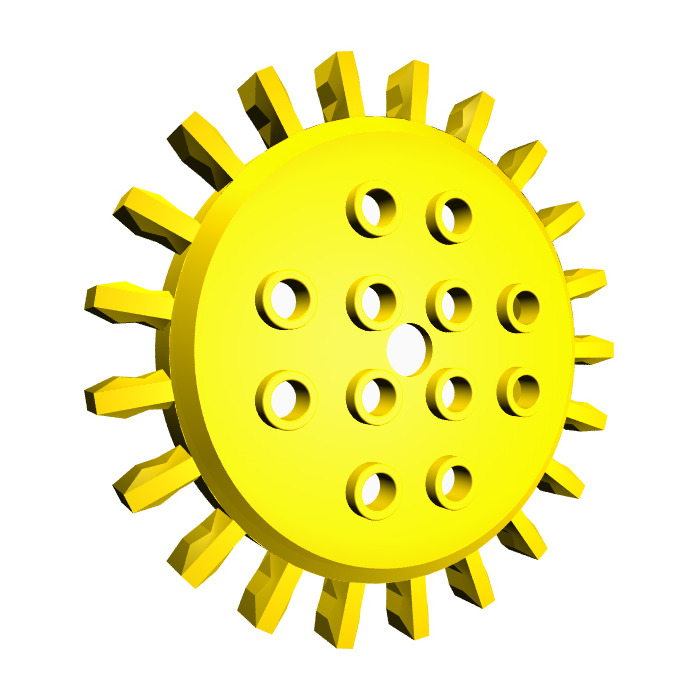 LEGO Yellow Gear with 21 Teeth Brick Owl LEGO Marketplace