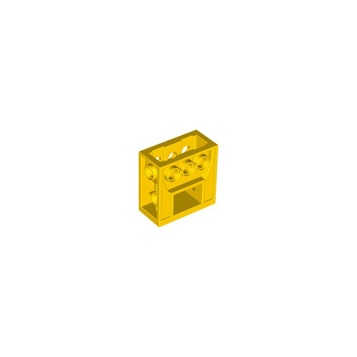 LEGO Yellow Gearbox for Worm Gear (6588 / 28698) Brick Owl LEGO