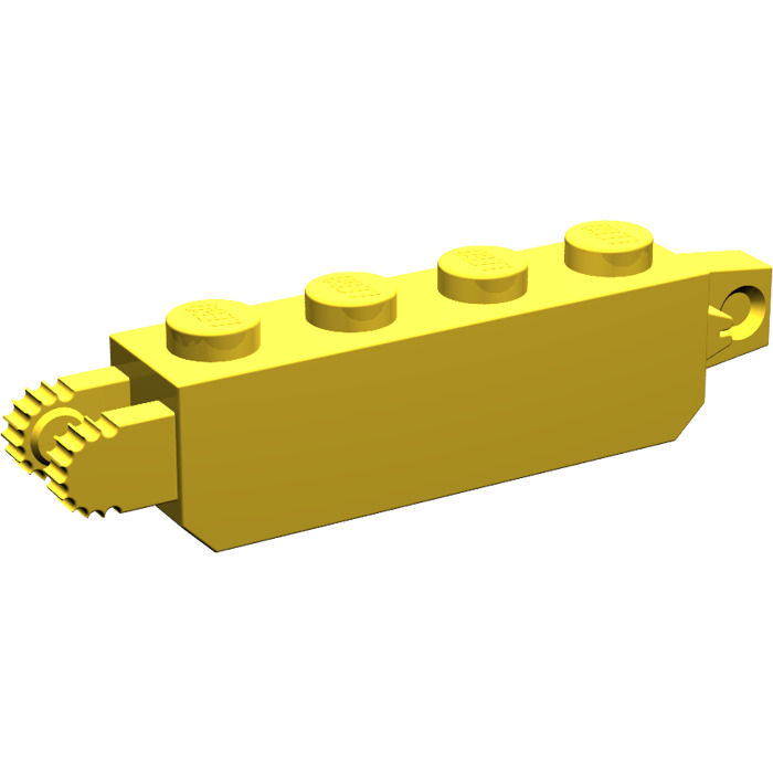LEGO 15 x Gelenkstein Rasterstein gelb Yellow Hinge Brick 1x4 30387 4218728 