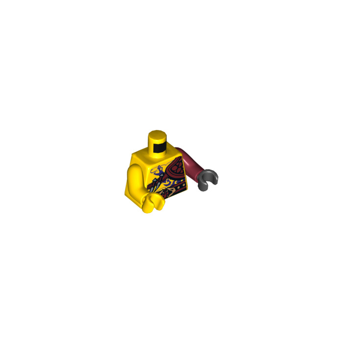 yellow lego torso