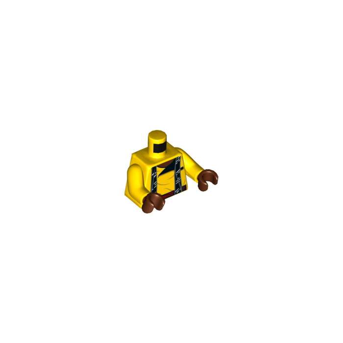 yellow lego torso