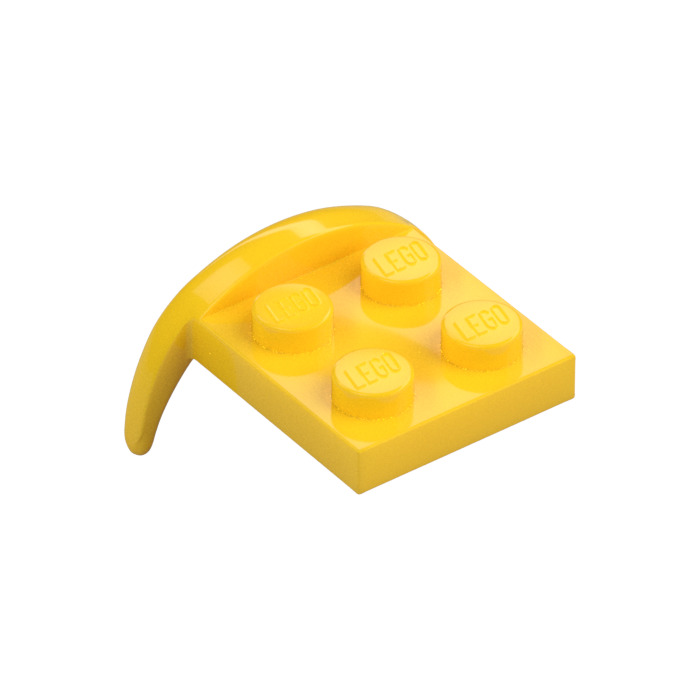 LEGO Yellow Mudguard Plate 2 X 2 With Wheel Arch 49097 Brick Owl lego-yellow-mudguard-plate-2-x-2-with-wheel-arch-49097-brick-owl