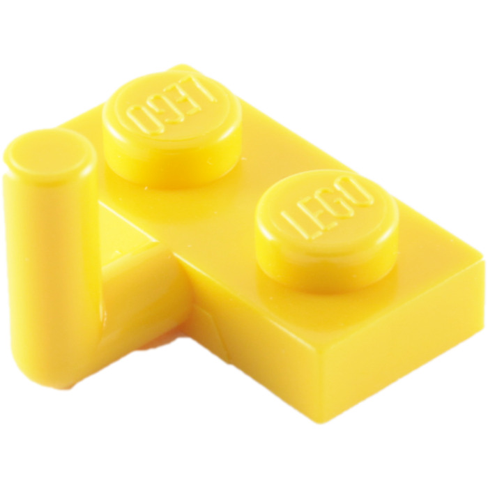 YELLOW Lego Spare Parts Pieces 4623 Plate 1X2 with Arm x10 pieces D3