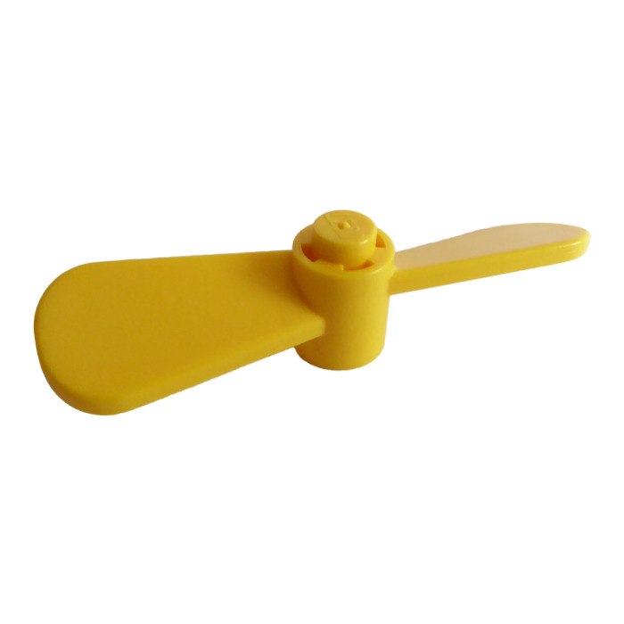 lego-compitable boat propellers 2-pack Custom 3-printed YELLOW Size 5x5x5stud 