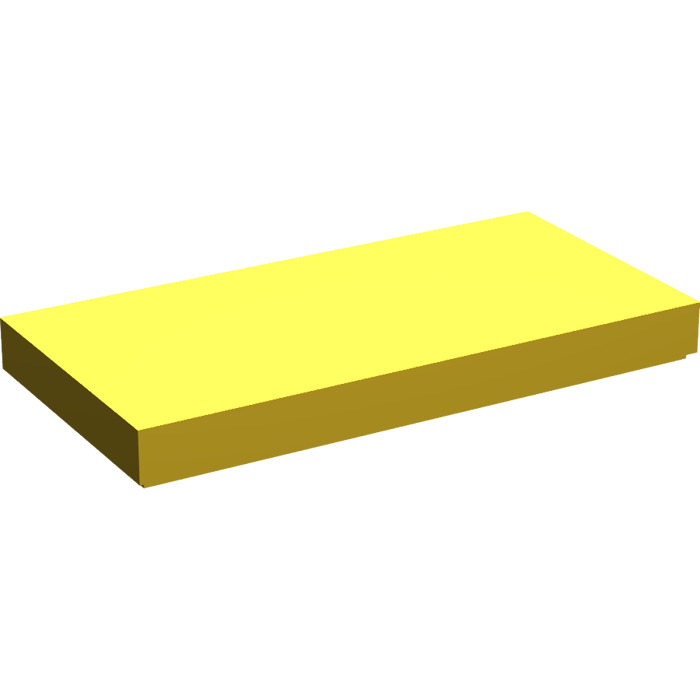 Lego 4x Fliese 2x4 Gelb Yellow Tile 87079 Neuware New