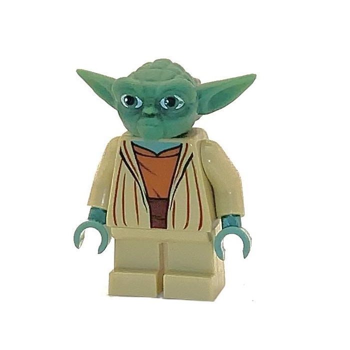 LEGO Yoda kanssa Harmaa Hiukset Minihahmo | Brick Owl - LEGO Markkinapaikka