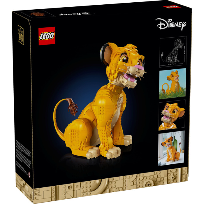 LEGO Young Simba the Lion King Set 43247 Packaging | Brick Owl - LEGO ...