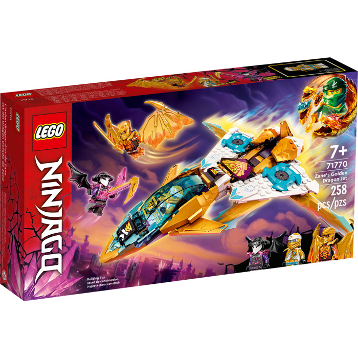 LEGO Zane's Golden Dragon Jet Set 71770 | Brick Owl