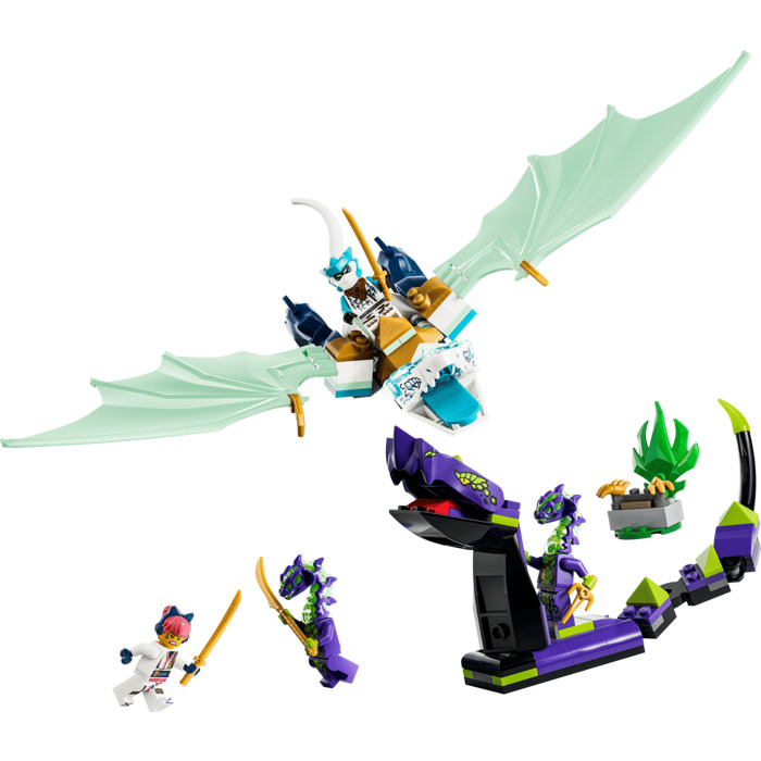 LEGO Zane's Ice Dragon Battle Set 71865 | Brick Owl