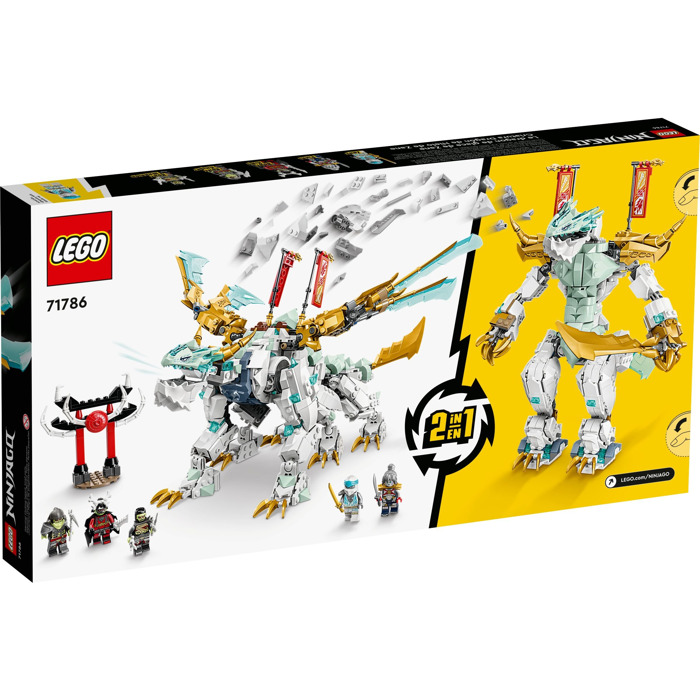 LEGO Zane's Ice Dragon Creature 71786 Packaging | Brick Owl - LEGO Mercado