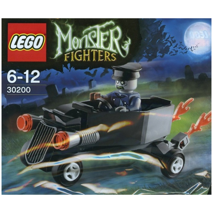 Monstruo fighers Lego Mini Figura Zombie Driver 9464 9465 30200 