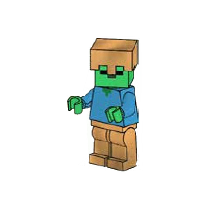 Zombie Minecraft Gesicht