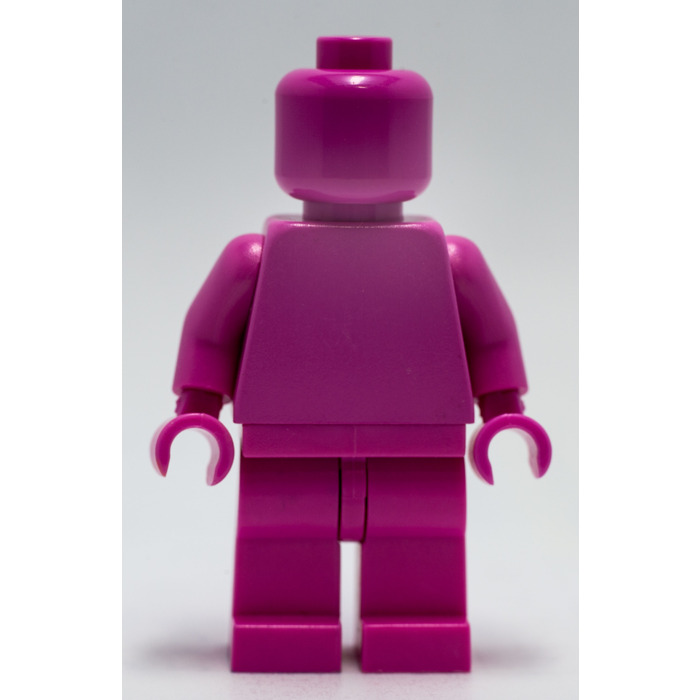 Dark Pink 3626c Neu 1x Minifig Kopf Kopf Stud Eingelassene Rosa Dunkel- Lego 
