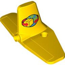 Duplo Airplane Rudder 8 x 3 x 3 with Cargo Logo (63035)