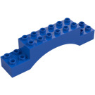 Duplo Łuk Cegła 2 x 10 x 2 (51704)