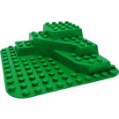 Duplo Baseplate Raised 12 x 12 with Three Level Corner (6433)