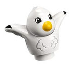 Duplo Pájaro con Blanco Plumas (46566)