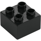 Duplo Negro Ladrillo 2 x 2 (3437 / 89461)