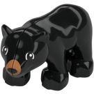 Duplo Schwarz Grizzly Bär Cub (19015)