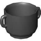 Duplo Schwarz Pot mit Loop Griffe (31330)
