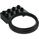 Duplo Black Tube Holder Vertical (42029)