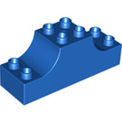 Duplo Blå Rosett 2 x 6 x 2 (4197)