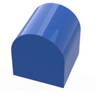 Duplo Blue Brick 2 x 2 x 2 with Curved Top (3664)
