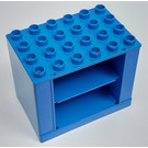 Duplo Blue Cabinet 4 x 6 x 4 (10502 / 31371)