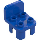 Duplo Blue Chair 2 x 2 x 2 with Studs (6478 / 34277)